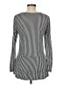 MICHAEL Michael Kors Silver Black Long Sleeve Top Size M - photo 2