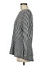 MICHAEL Michael Kors Silver Black Long Sleeve Top Size M - photo 5