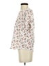 Papermoon 100% Polyester White Short Sleeve Blouse Size S - photo 5