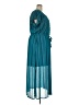 Torrid 100% Polyester Teal Casual Dress Size 2X Plus (2) - photo 4