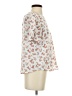 Papermoon 100% Polyester White Short Sleeve Blouse Size S - photo 4