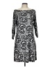 Soybu Paisley Gray Casual Dress Size L - photo 1