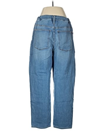 Madewell Pull-On Jeans in Keefe Wash (view 2)