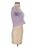 Cider Purple Short Sleeve Top Size S - photo 4
