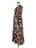 Assorted Brands 100% Rayon Floral Black Casual Dress Size S - photo 5