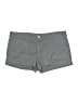 Op Solid Gray Khaki Shorts Size 17 - photo 1