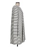BCBGeneration Stripes Silver Casual Dress Size L - photo 4
