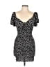 Love Tree 100% Polyester Polka Dots Black Cocktail Dress Size M - photo 1