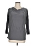 Roz & Ali Gray 3/4 Sleeve Top Size M - photo 1