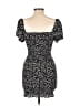 Love Tree 100% Polyester Polka Dots Black Cocktail Dress Size M - photo 2