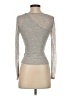 Zara Silver Long Sleeve Top Size S - photo 2