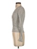 Zara Silver Long Sleeve Top Size S - photo 5