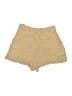 Zara Solid Tan Khaki Shorts Size S - photo 2