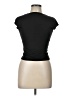 Unbranded Black Short Sleeve Turtleneck Size L - photo 1