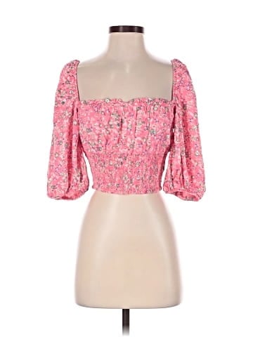 AFRM 3/4 Sleeve Blouse (view 1)