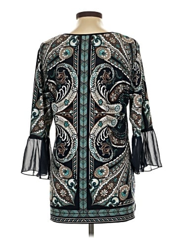 JM Collection 3/4 Sleeve Blouse (view 2)