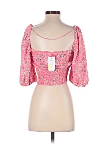 AFRM 3/4 Sleeve Blouse (view 2)