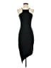 Express Solid Black Cocktail Dress Size S - photo 1
