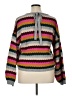 Mine 100% Acrylic Stripes Pink Gray Pullover Sweater Size XL (estimated) - photo 2