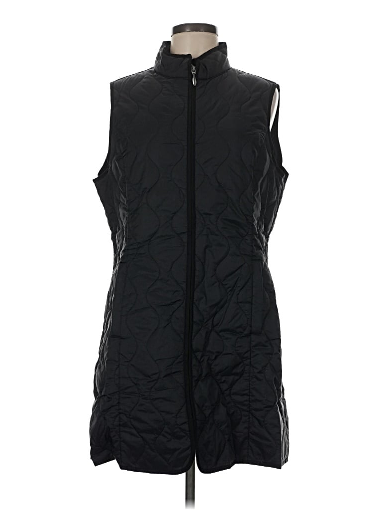 Pre-owned Coldwater Creek Vest In Black