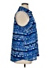Apt. 9 100% Polyester Blue Sleeveless Blouse Size XL - photo 4
