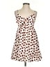 TCEC 100% Polyester Polka Dots Brown Cocktail Dress Size S - photo 1