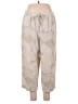 DKNY Ivory Silver Linen Pants Size L - photo 1