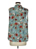 Daniel Rainn 100% Polyester Teal Sleeveless Blouse Size M - photo 2