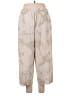 DKNY Ivory Silver Linen Pants Size L - photo 2