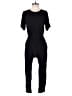 Old Navy 100% Rayon Solid Black Jumpsuit Size Med Petite - photo 1