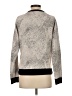Theory Tweed Silver Pullover Sweater Size S - photo 2