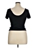 H&M Black Short Sleeve Top Size XL - photo 2