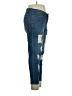 Bamboo Hearts Blue Jeans Size 14 - photo 4