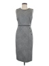 En Focus Studio Argyle Gray Casual Dress Size 8 - photo 1
