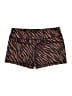 IAB MFG Animal Print Brown Shorts Size 12 - photo 2