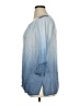 MULTIPLES Blue 3/4 Sleeve Blouse Size XL - photo 5