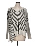 a.n.a. A New Approach Stripes Gray Pullover Sweater Size L - photo 1