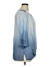 MULTIPLES Blue 3/4 Sleeve Blouse Size XL - photo 4