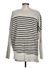 a.n.a. A New Approach Stripes Gray Pullover Sweater Size L - photo 2