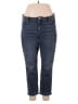 Old Navy Solid Blue Jeans Size 14 - photo 1