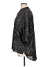 Torrid 100% Polyester Animal Print Black 3/4 Sleeve Blouse Size 1X Plus (1) - photo 5