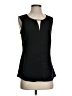 Nic + Zoe 100% Polyester Black Sleeveless Blouse Size S - photo 1