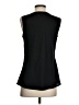 Nic + Zoe 100% Polyester Black Sleeveless Blouse Size S - photo 2
