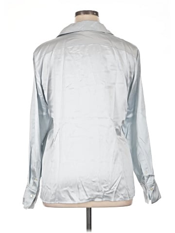 Lauren by Ralph Lauren Long Sleeve Silk Top (view 2)