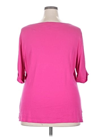 Karen Scott 3/4 Sleeve T-Shirt (view 2)