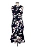 Vince Camuto Floral Blue Cocktail Dress Size 6 - photo 2