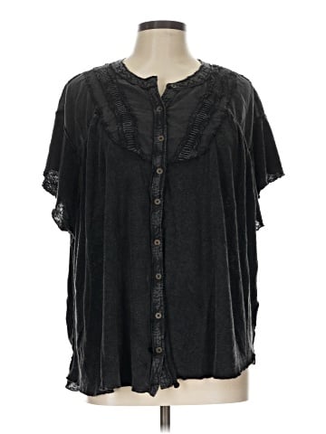 We the Free Short Sleeve Blouse (view 1)
