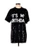 Forever 21 Black Short Sleeve Top Size XS - photo 1