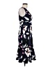 Vince Camuto Floral Blue Cocktail Dress Size 6 - photo 4