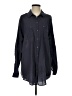 Free People Black Long Sleeve Button-Down Shirt Size S - photo 1